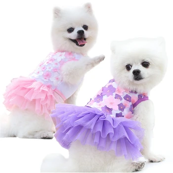 Floral Pet Summer Dress 1