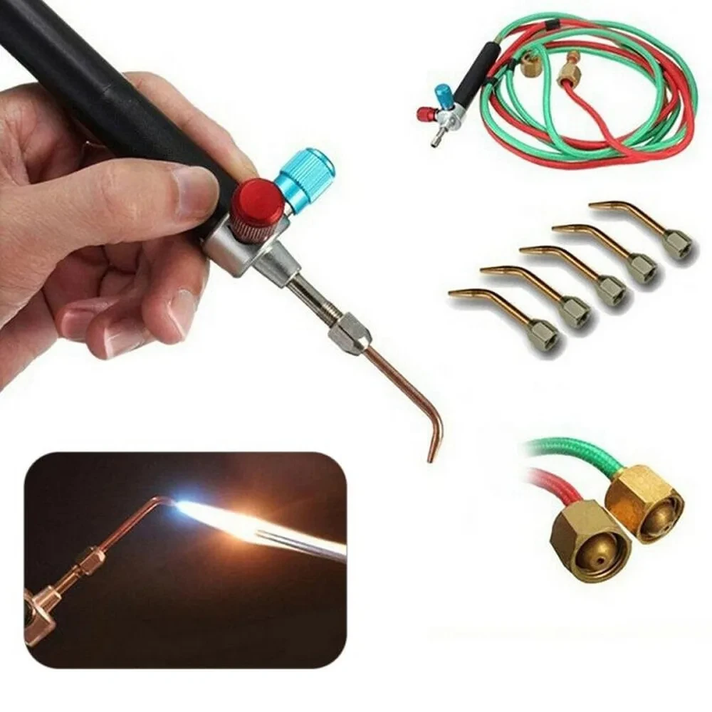 

Mini Welding Gas Torch Butane Burner 6000 Degrees Fahrenheit Cordless Welding Iron Gun Acetylene Oxygen Torch Soldering Tool