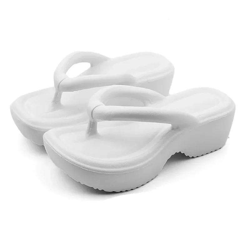 New 2024 Casual Shoes Women Sandals Sandalias Mujer Summer Style Fashion Rivet Flip Flops Top Quality Flats Solid #24031101