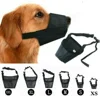 Dog Muzzles for Small Medium Large Dogs Soft Nylon Muzzle with Safety Buckle Puppy Muzzle Stop Biting Barking Dog Accessories