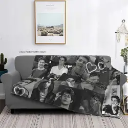 Dylan O'Brien Stiles Blanket Actor Flannel Throw Blanket Bedding Couch Decoration Lightweight Bedspread