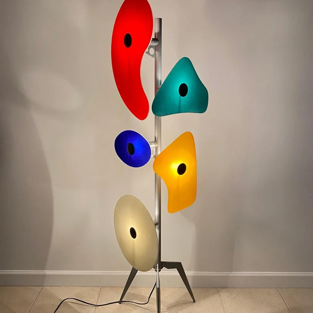 

Дизайнерская художественная акриловая Напольная Лампа, необычная орбитальная напольная лампа, лампа для гостиной, угловая прикроватная напольная лампа