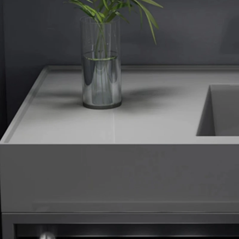 Storage Locker Bathroom Cabinet Furniture Modern Shelve Hanging Home Improvement Complete Washbasin Hovedskapet Bathroom Vanity