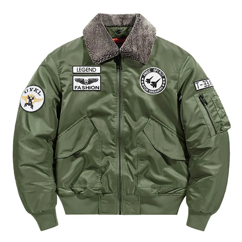 

Мужская зимняя куртка-бомбер Mcikkny с хлопковой подкладкой, теплые женские пальто с несколькими карманами, искусственная ветровка