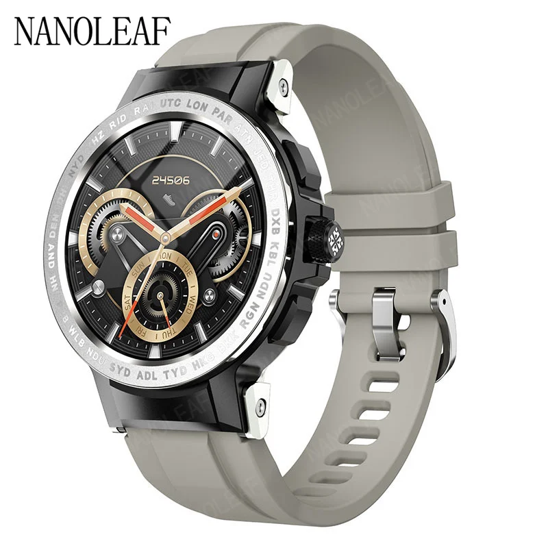 E19 Smart Watch Men'S Multiple Sports Modes With Gps Positioning Incoming Call Vibration Reminder Message Storage Wristwatches 