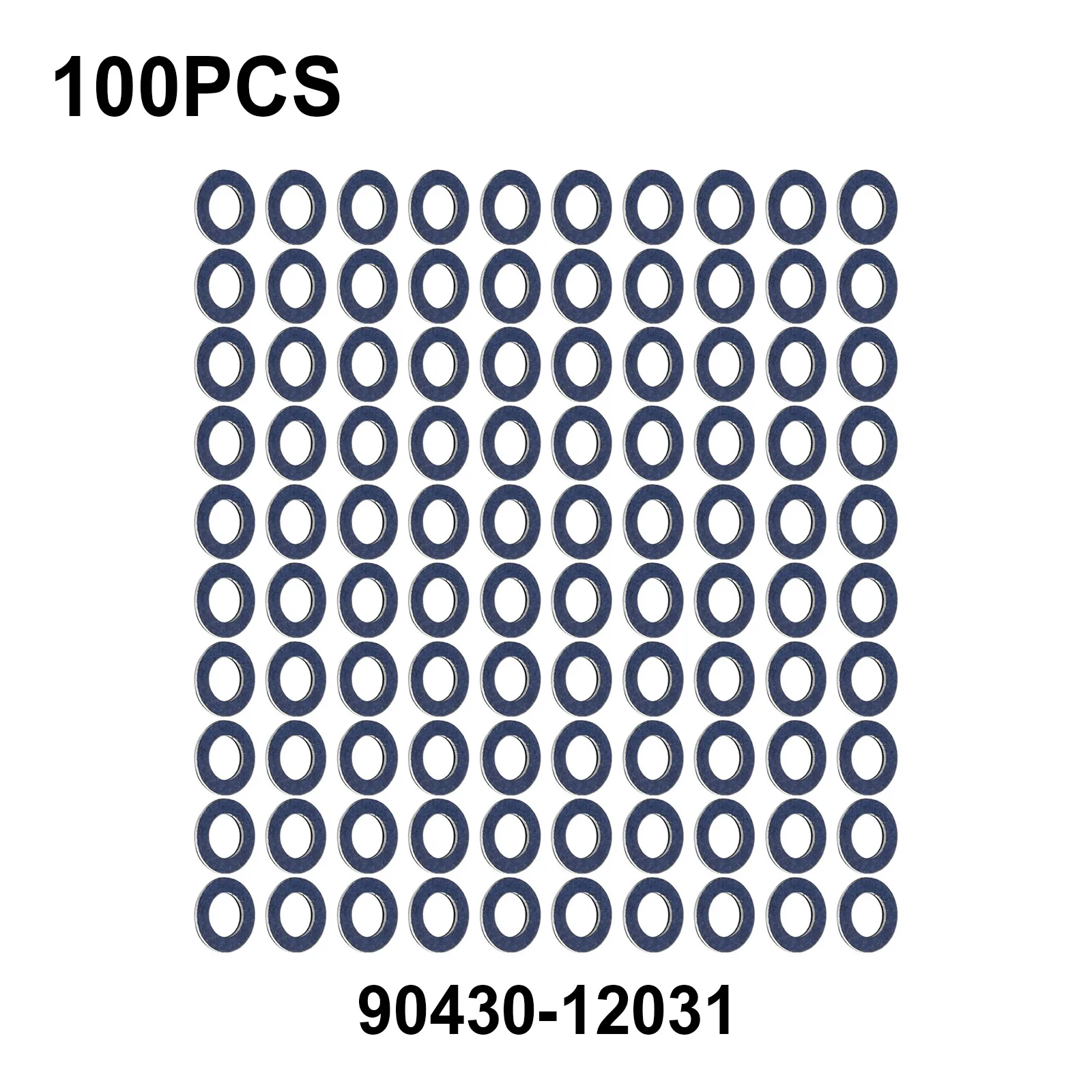 

100 шт./набор, прокладки для Toyota OE #90430-12031 12 мм 90430-12031