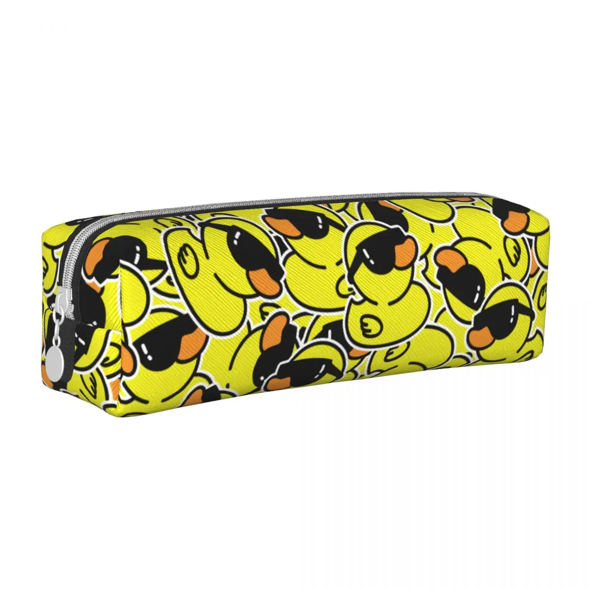 

Cartoon Yellow Duck Pattern Pencil Cases Fun Pen Holder Pencil Bags Student Big Capacity Students School Cosmetic Pencilcases
