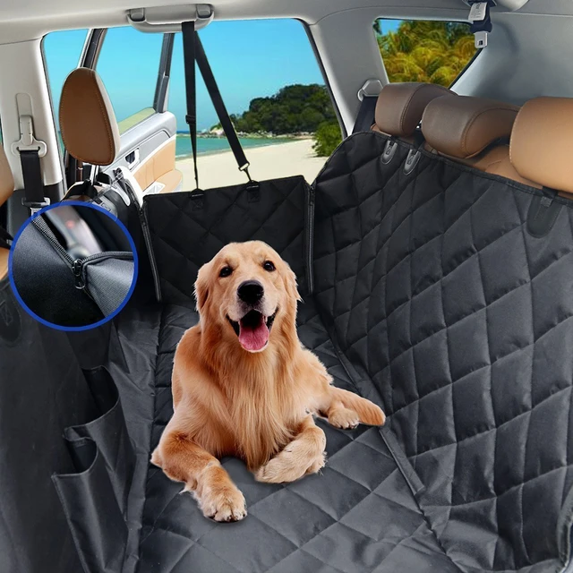 Housse de siège de voiture pour chien, imperméable, antidérapante