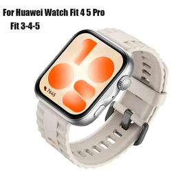 Premium Sport Silicone Band for Huawei Watch Fit - Enhanced Comfort and Style Bracelet (03 Starlight)