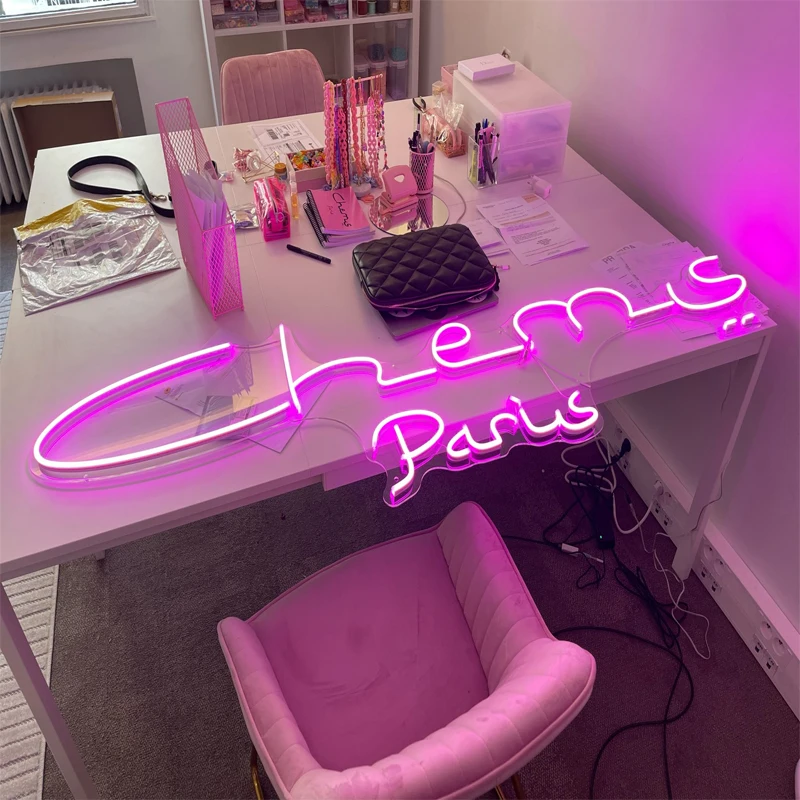 neon sign Neon Led Sign Personalised Neon Light Room Decoration DIY Wedding Party Birthday Store Business Name Design