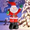 Backpack Santa Claus Christmas Decoration Inflatable Toys With LED Light 1.8M Inflatable Model Holiday Gift Indoor Outdoor Decor 5
