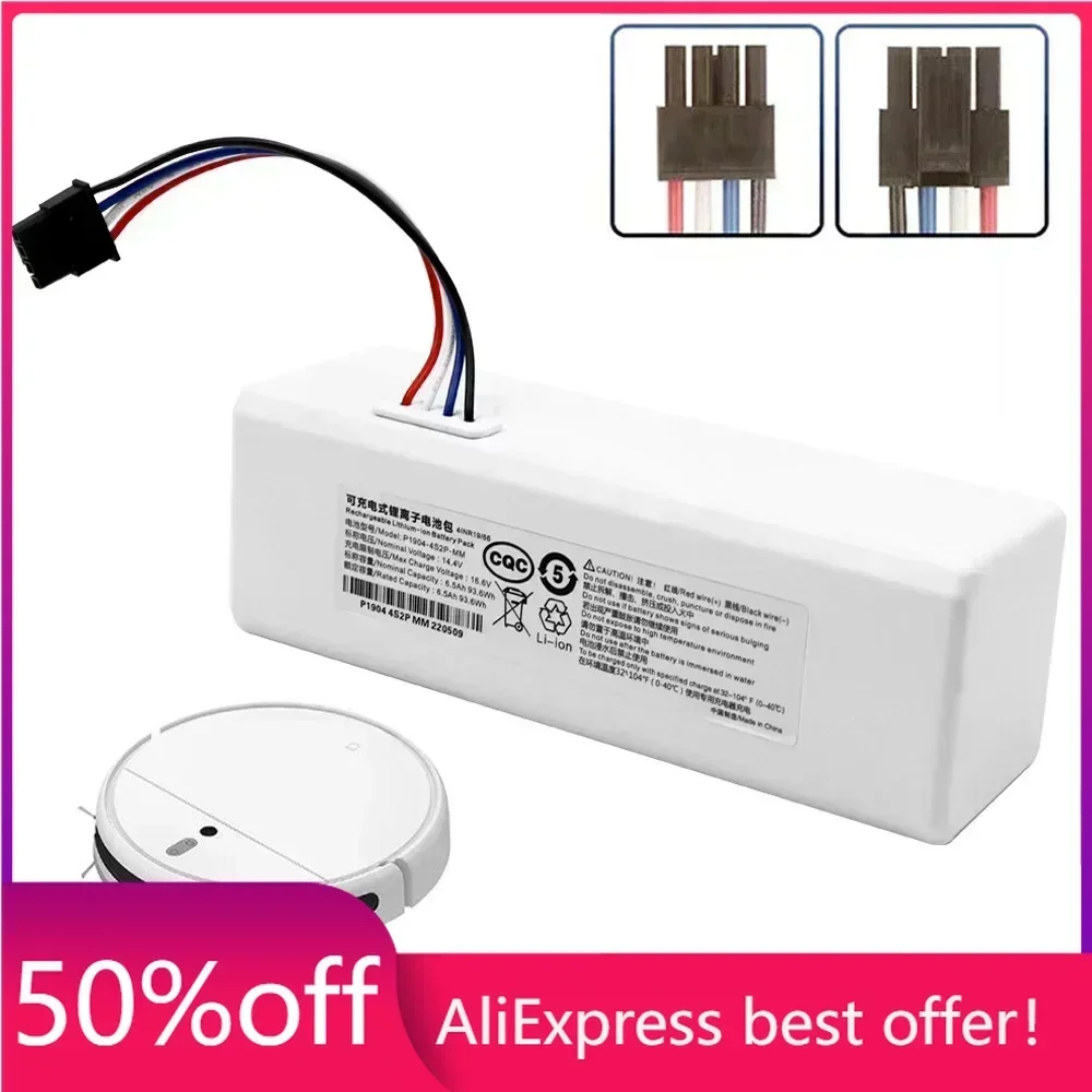 

Аккумулятор для робота-пылесоса Xiaomi 1C P1904-4S1P-MM Mijia Mi, сменный аккумулятор G1 для робота-уборки