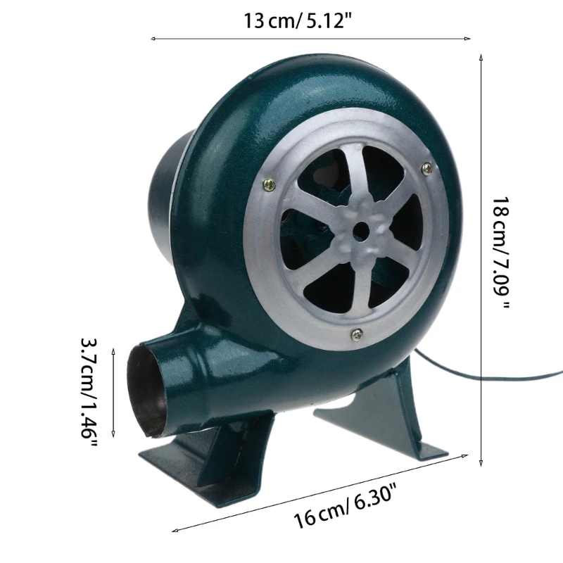 100-240V BBQ Blower Barbecue Cooking Fan 12V Air Blower Charcoal Starter Drop Shipping images - 6