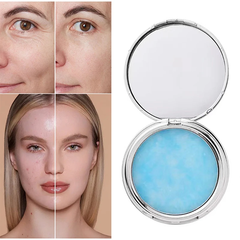 Fashionable Pressed Powder Matte Mud-like paste Lasting Makeup Strong Oil Control Full Coverage Face Pressed Powder Makeup