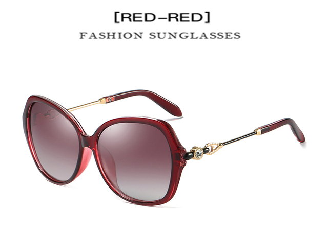 Fashion Polarized Sunglasses Womens Sunglasses Color Film Lens Accessories Sun Glasses Anti-UV400