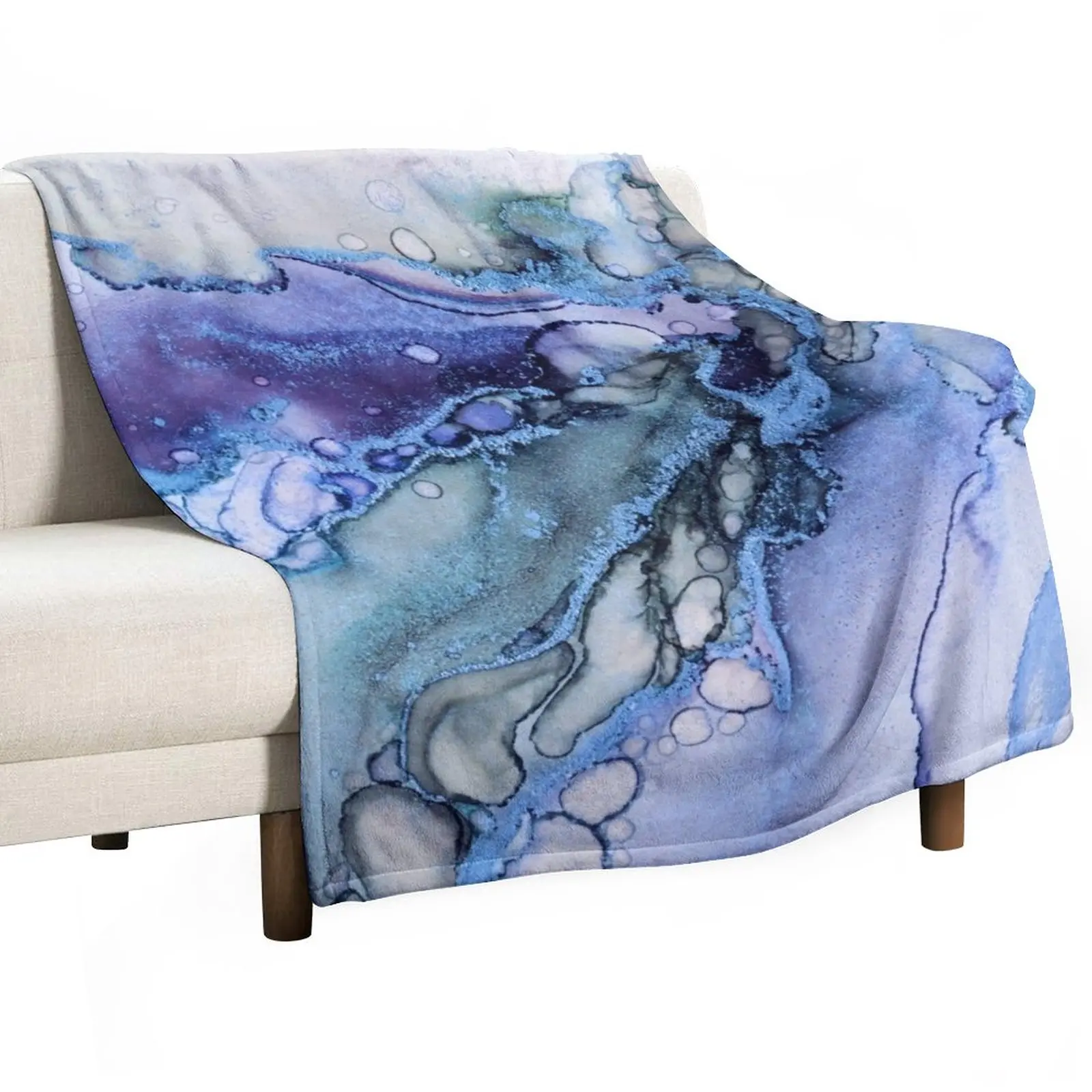 

Abstract Liquid Storm Throw Blanket Blanket For Baby Decorative Bed Blankets throw blanket for sofa