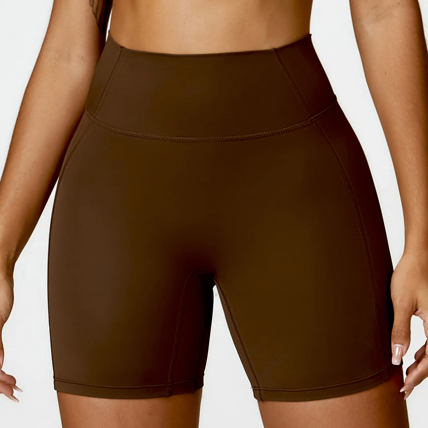 Women's High Waist Quick Dry Yoga & Workout Shorts
