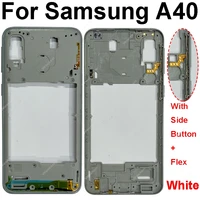 Middle Frame Housing Case For Samsung Galaxy A20 A30 A40 A50 Middle Frame Bezel Middle Plate Repair Parts 5