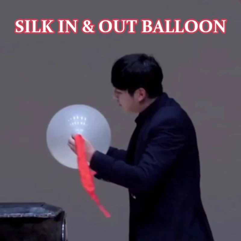 실크 인앤아웃 풍선 마술 트릭 시각적 침투 마법 무대 나타나기 사라짐 환상 기믹 마술사 멘탈리즘 소품