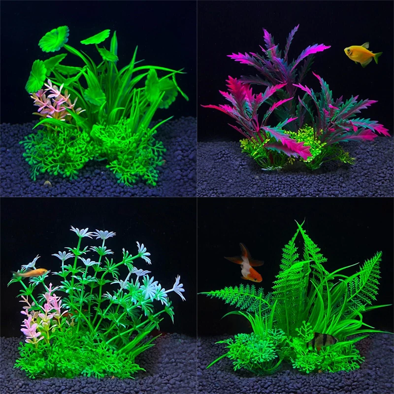 Aquarium Artificial Decor Plants 1