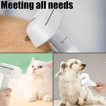 3 IN 1 Pet Hair Brush Stainless Steel Cat Dog Hair Brush Multifunctional Comfortable Massage Beauty Comb Pets Accessories New 5
