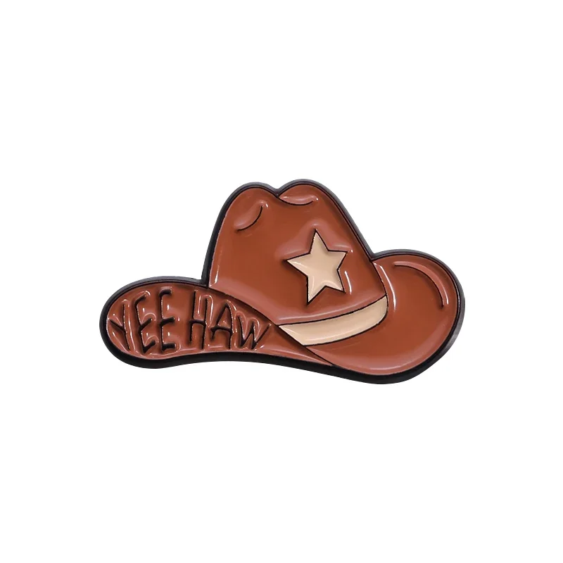 Accessoire Bijoux Theme Cowboy Sparkeads Lot De 12 Broches De Cowboy En émail Pour Chapeau De Vache Accessoire Chapeau Botte Cowboy - 2