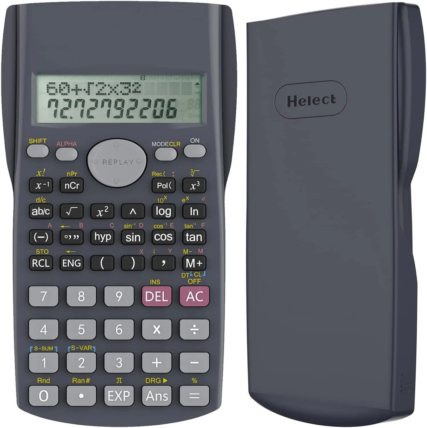 2-Line Engineering Scientific Calculator, 240 Functions, 12-Digit ... product image