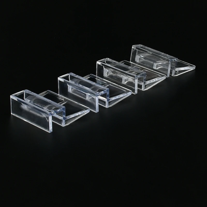 Fish tank lid bracket Acrylic aquarium fish tank clips glass cover support holders accessories for aquarium filter lamp stand 4/5/6/8/10/12/15/19mm