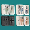 Portable 7Pcs/Set Stainless Steel Nail Clippers Kit Travel Manicure Tools Ear Cleaning Tools Nail Care Pedicure Tool 3