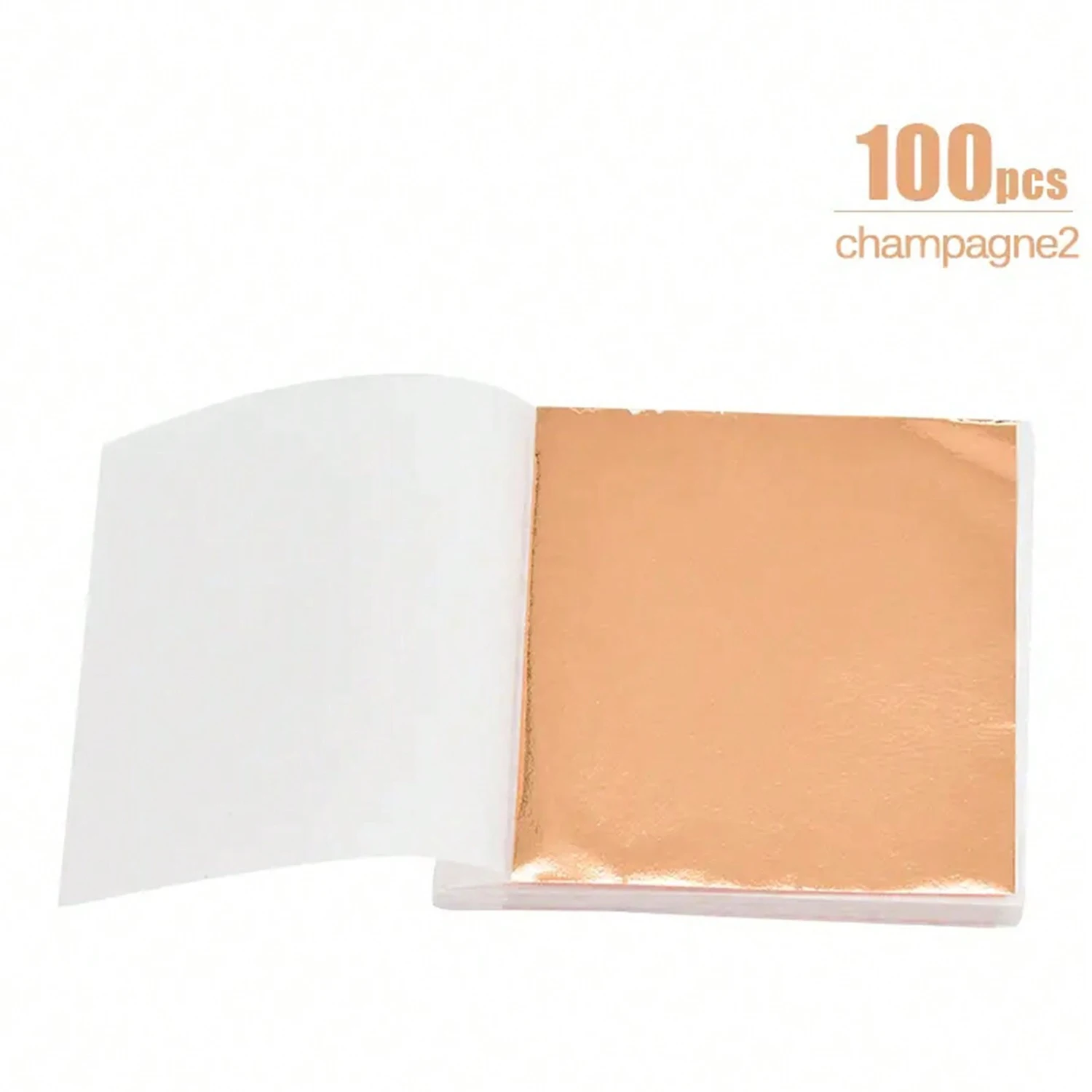 cake dessert decoration Gold and Silver Artificial Paper 100 Pieces