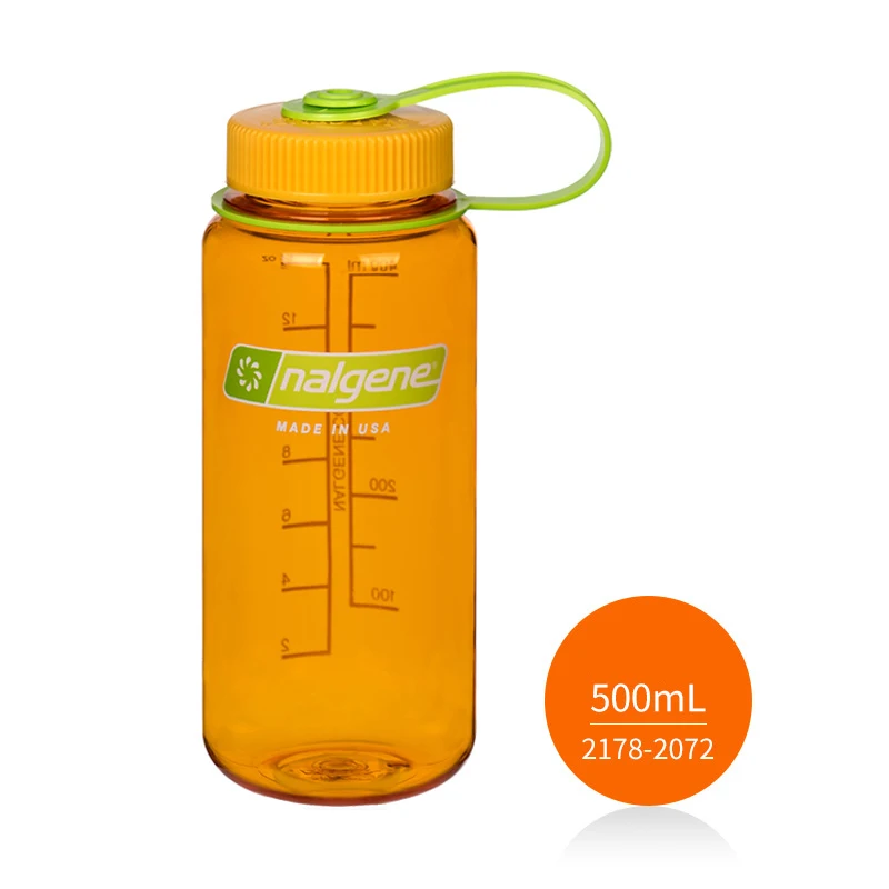 Nalgene-Wide Mouth Water Bottle for Children, Outdoor Sports