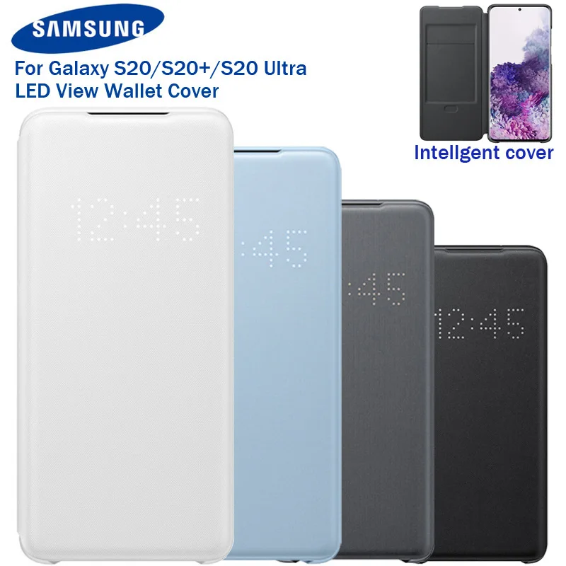 Original Samsung LED View Cover Smart Phone Case For Samsung Galaxy S20