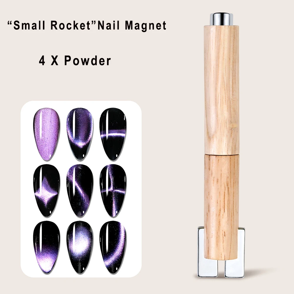 Round Strong Nail Magnetic Rod For Cat Eye Magnetic Gel Nail Polish Double-End Stylist Supplies Pen Manicure Art Tools