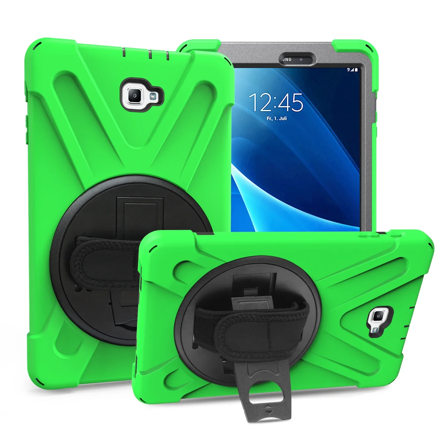Rugged Kickstand Tablet Case with Hand & Shoulder Straps