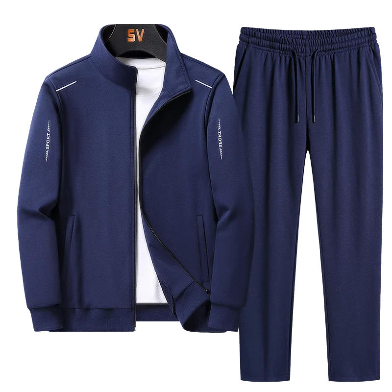 

Men Tracksuit Casual Sportswear 2023 Printed Men's Set Sping Autumn Two Pieces Set Men Sports Suit Fashion Jacket Pants Clothing