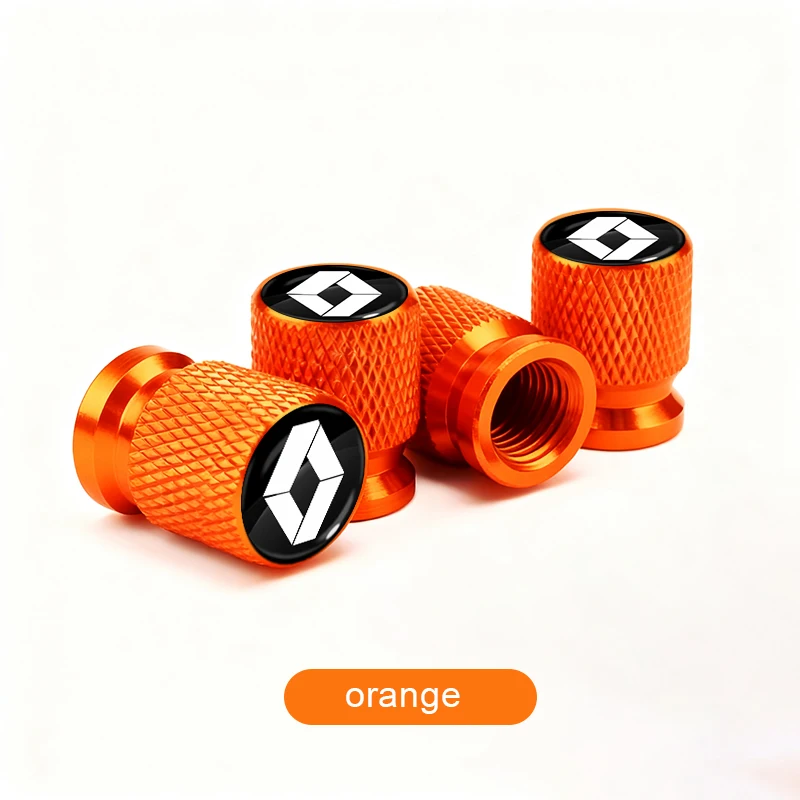 Premium Waterproof Car Tire Valve Caps - Set of 4