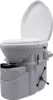 Self Contained Composting Toilet with Close Quarters Spider Handle Design squat toilet  squat potty  squating toilet 1