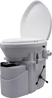 Self Contained Composting Toilet with Close Quarters Spider Handle Design squat toilet  squat potty  squating toilet 1