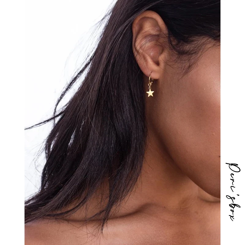 Peri'sbox Trendy Gold Color Small Star Hoop Earrings For Women 2018 Ear  Piercing Huggie Earrings Simple Jewelry Bijoux Brincos - Hoop Earrings -  AliExpress