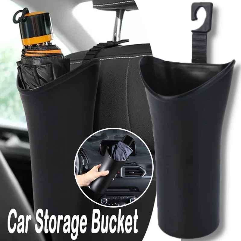 Multifunction Car Interior Umbrella Hanging Storage Box Holder Organizer Barrel Home Umbrella Storage Holder umbrella holder