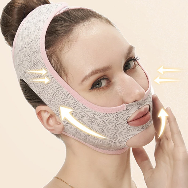 New Design Chin Up Mask V Line Shaping Face Masks Face Sculpting Sleep Mask Facial Slimming Strap Face Lifting Belt 4