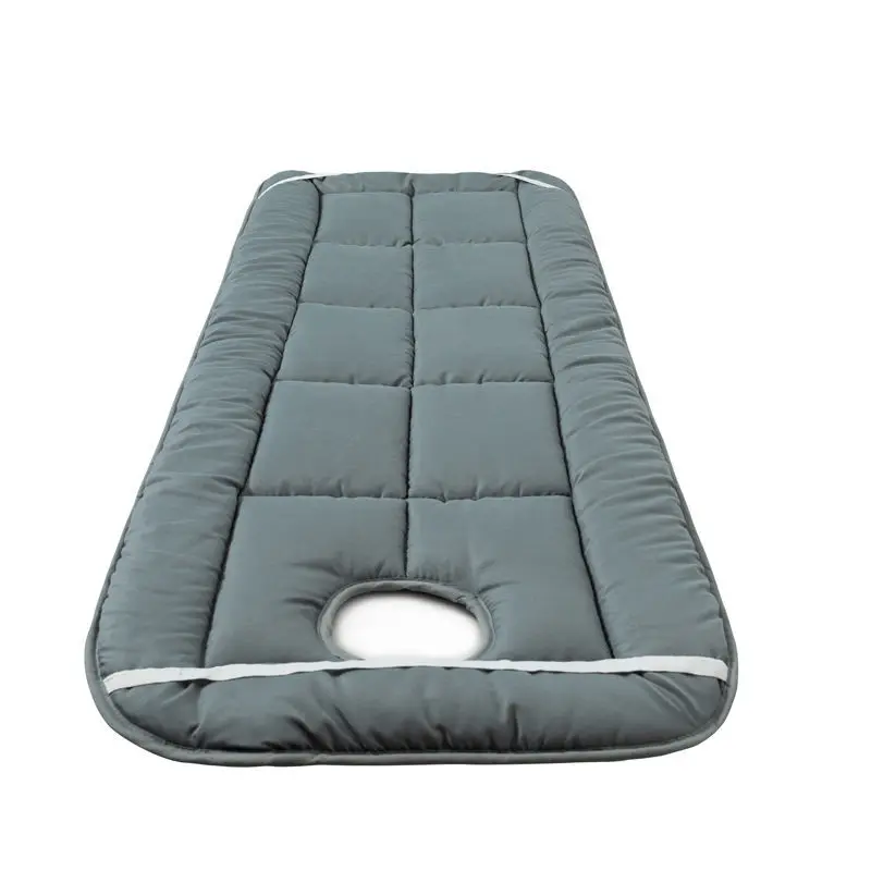 Beauty Salon Bed Thickened Cushion Mattress Anti Slip Bed Mat Massage Pad With Hole
