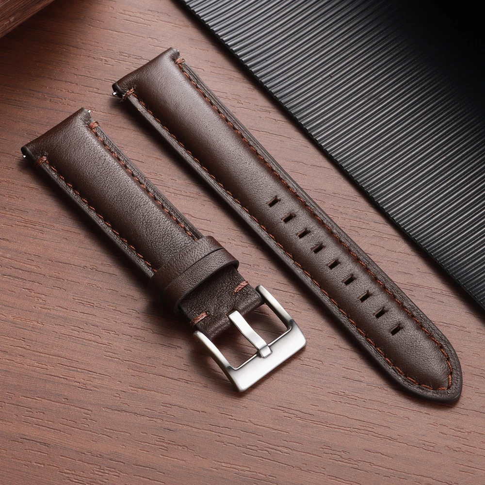 Luxurious Genuine Leather Watch Band – Premium Cowhide Strap