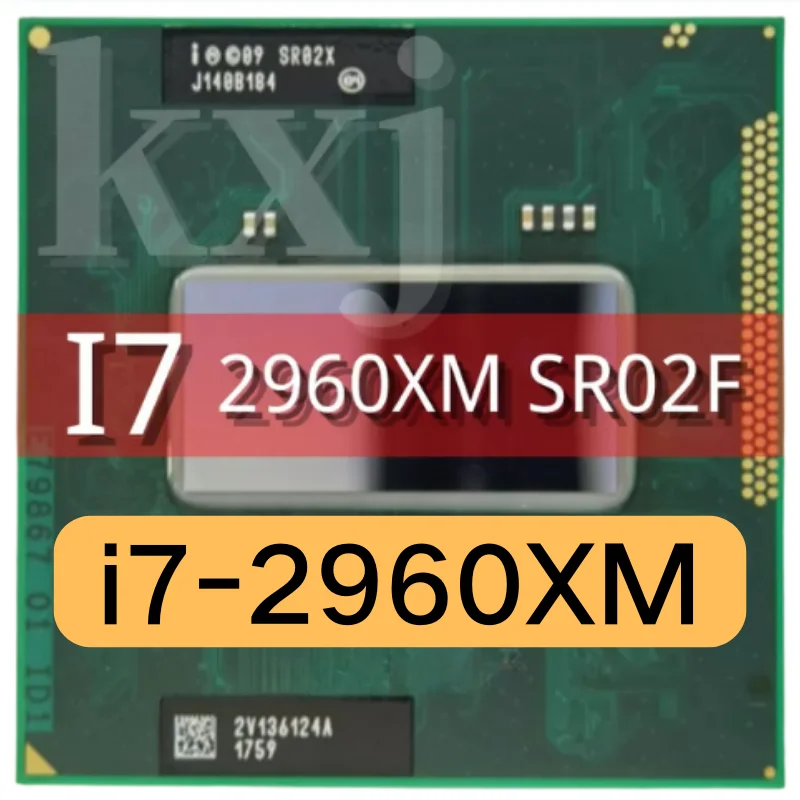 Intel Core I7-2960xm Sr02f Processor I7 2960xm Notebook Laptop Cpu ...