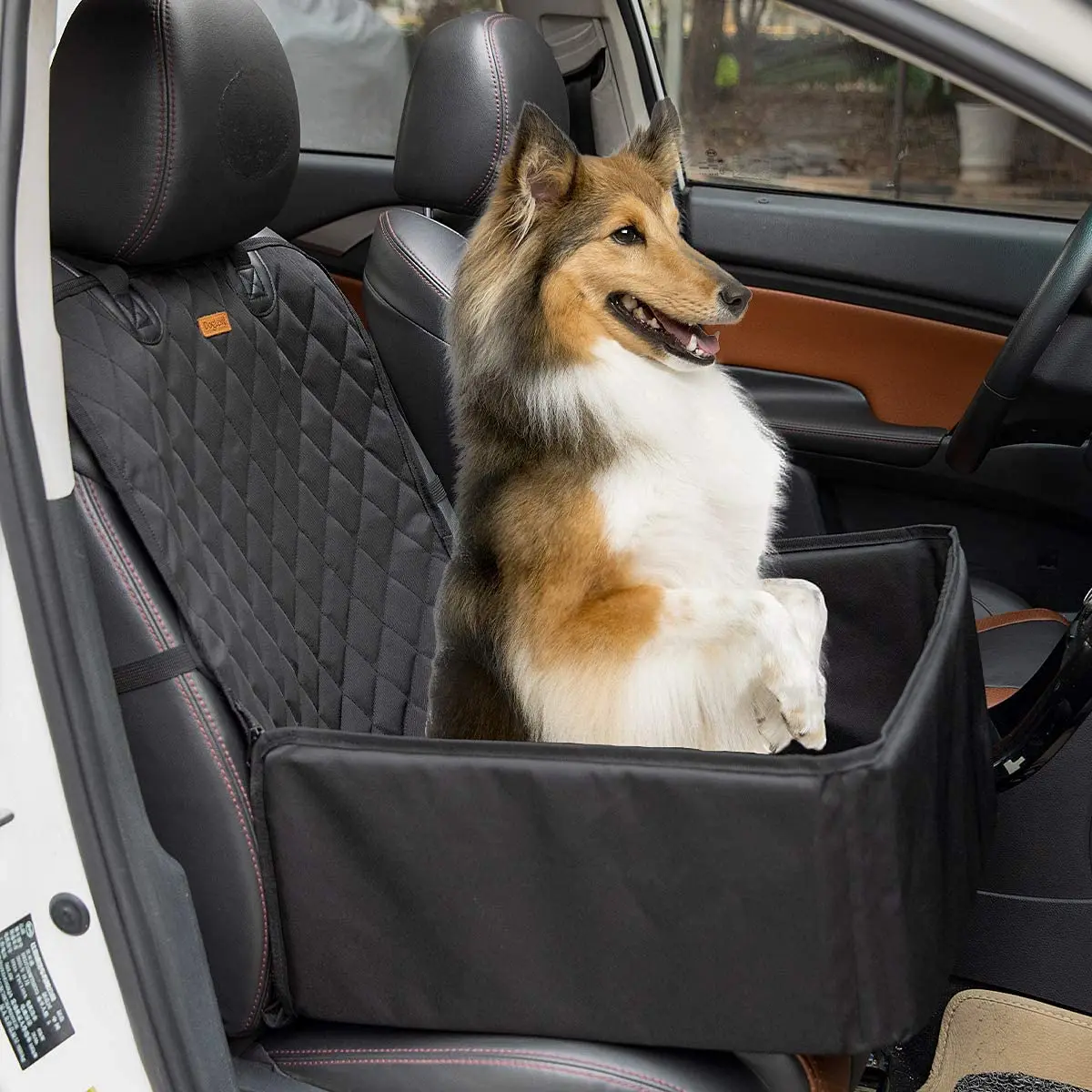 Hund Auto Sitz Abdeckung Auto Hinten Zuruck Matte Pet Reise Hunde Kissen  Protector Mit Mittleren Sitz dog car seat dog carrier - AliExpress