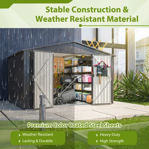 Metal Storage Shed 5