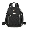 Women Backpack Water Proof Travel Korean Fashion Double Shoulder Bag Solid Color Nylon Multifunctionla Travel Handle Bag 5