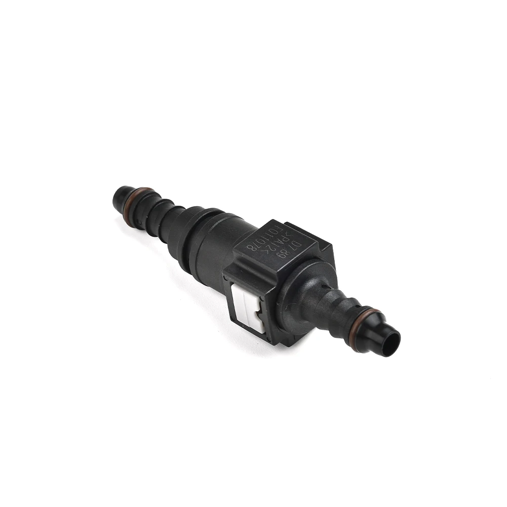 Reliable Fuel Line Hose Connector Straight 7 89mm ID6 Car Fuel Line Coupler Compatible with Petrol and Diesel fuel hose tube