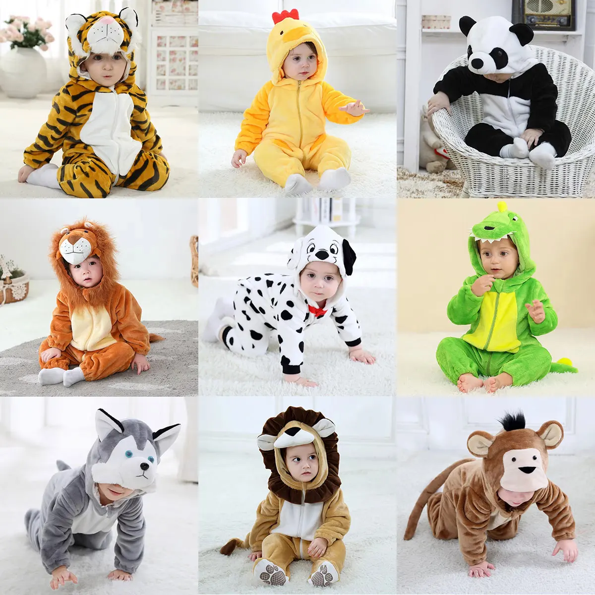 Animal Romper Costume Baby 1