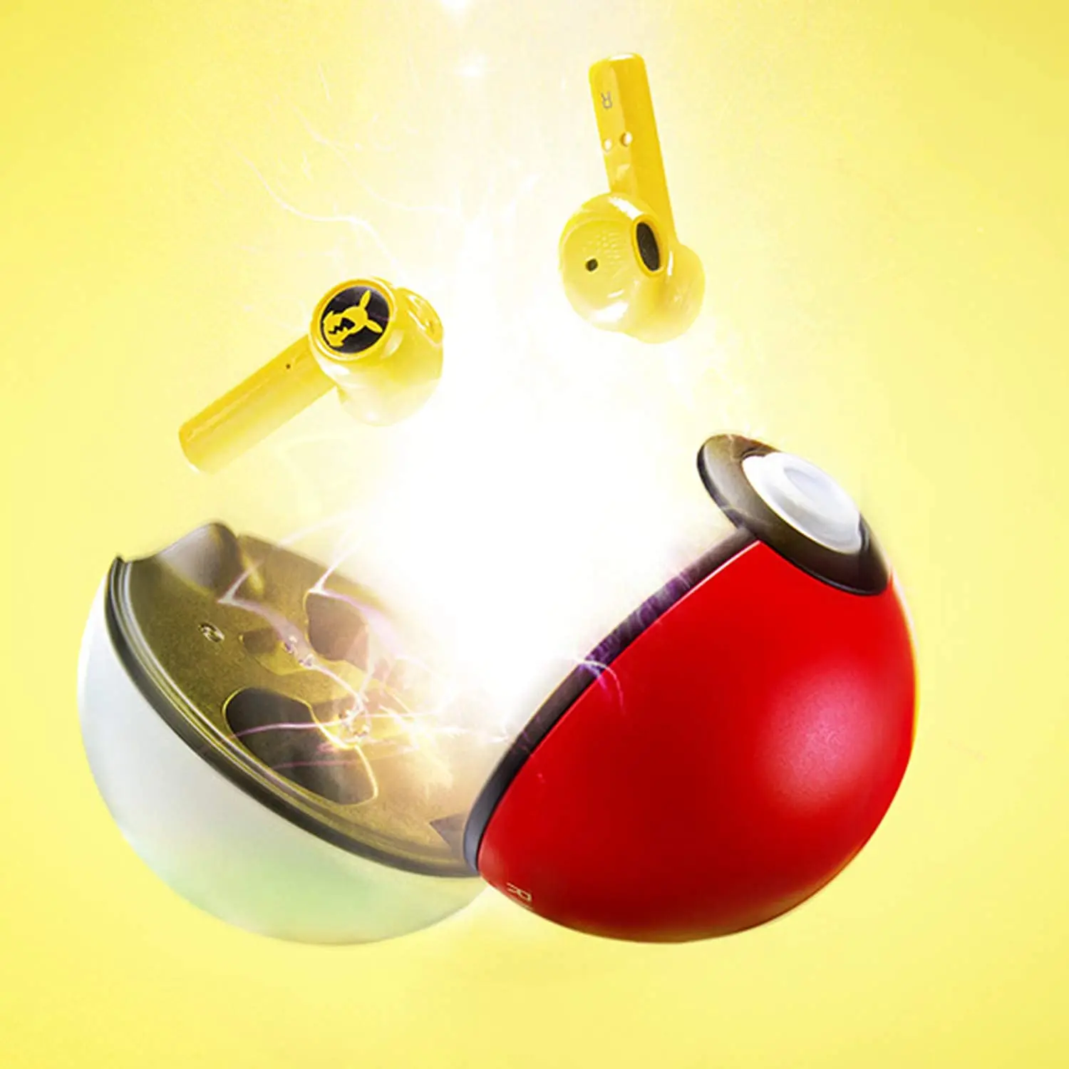 Razer – écouteurs sans fil Bluetooth Pokemon Pikachu, oreillettes de jeu,  tactiles, Pokeball, Tws, pour Iphone et Xiaomi - AliExpress